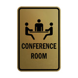 Portrait Round Conference Room Sign