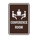 Portrait Round Conference Room Sign