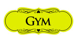 Signs ByLITA Designer Gym Sign