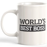 World's Best Boss 11oz Coffee Mug - Funny Novelty Souvenir