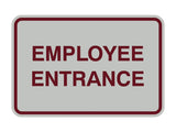 Signs ByLITA Classic Framed Employee Entrance Sign