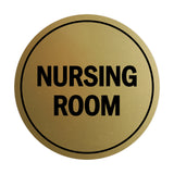 Signs ByLITA Circle Nursing Room Sign