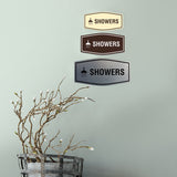 Fancy Showers Wall or Door Sign