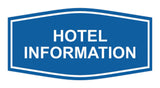 Signs ByLITA Fancy Hotel Information Sign