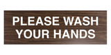 Signs ByLITA Basic Please Wash Your Hands Sign