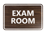 Signs ByLITA Classic Exam Room Sign