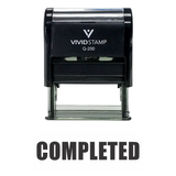 Basic COMPLETED Self Inking Rubber Stamp