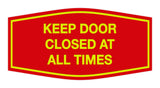 Signs ByLITA Fancy Keep Door Closed At All Times Sign
