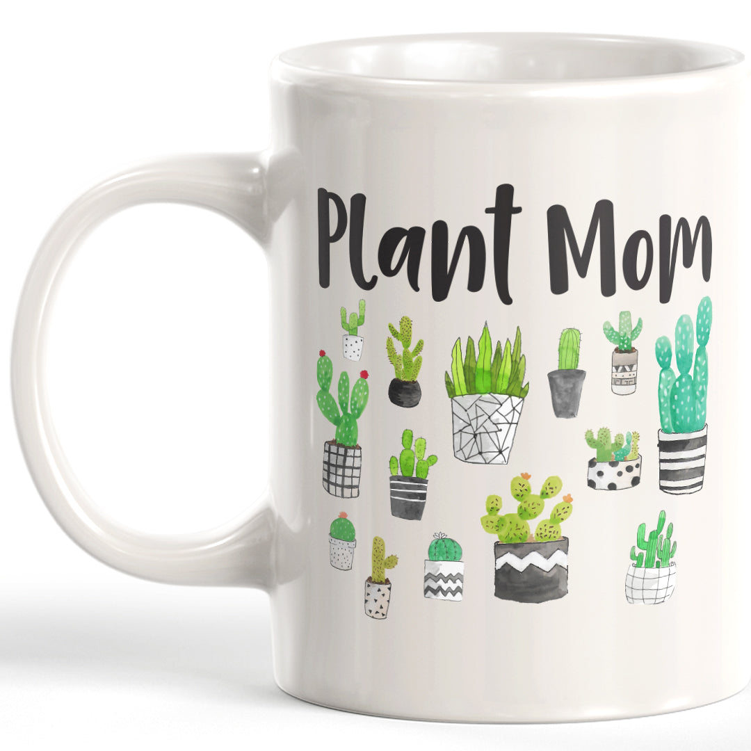 Plant Mom 11oz Coffee Mug - Funny Novelty Souvenir