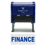 Finance Self-Inking Office Rubber Stamp