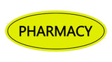 Signs ByLITA Oval Pharmacy Sign