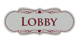 Signs ByLITA Designer Lobby Sign