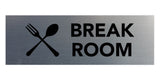 Signs ByLITA Basic Break Room Sign