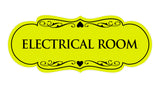 Signs ByLITA Designer Electrical Room Sign