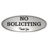oval no soliciting
