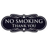 Designer NO SMOKING Thank You Sign