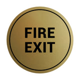 Signs ByLITA Circle Fire Exit Sign