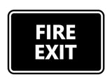 Signs ByLITA Classic Fire Exit Sign