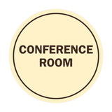 Signs ByLITA Circle Conference Room Sign