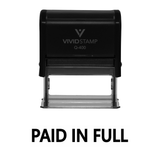 Basic PAID IN FULL Self Inking Rubber Stamp