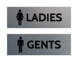 Signs ByLITA Basic Ladies and Gents Sign Set
