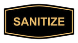 Signs ByLITA Fancy Sanitize Sign