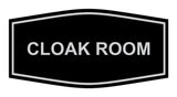 Signs ByLITA Fancy Cloak Room Sign
