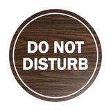 Signs ByLITA Circle Do Not Disturb Sign