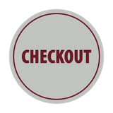 Signs ByLITA Circle Checkout Sign