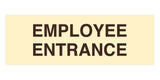 Signs ByLITA Basic Employee Entrance Sign