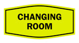 Signs ByLITA Fancy Changing Room Sign with Adhesive Tape, Mounts On Any Surface, Weather Resistant, Indoor/Outdoor Use