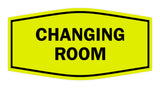 Signs ByLITA Fancy Changing Room Sign with Adhesive Tape, Mounts On Any Surface, Weather Resistant, Indoor/Outdoor Use