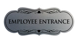 Signs ByLITA Designer Employee Entrance Sign