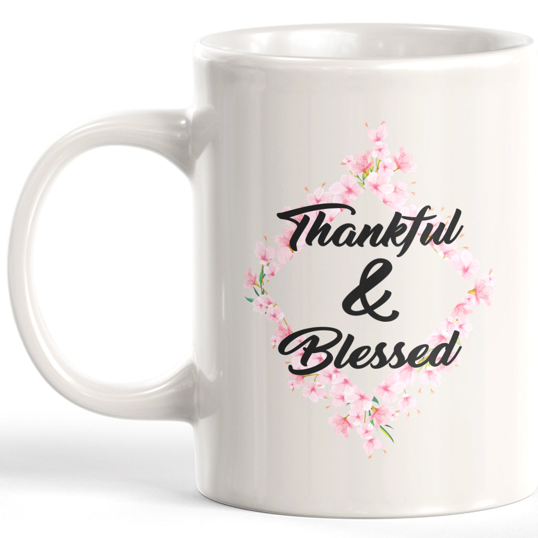Thankful & Blessed 11oz Coffee Mug