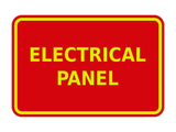 Signs ByLITA Classic Framed Electrical Panel Sign
