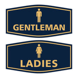 Signs ByLITA Fancy Ladies and Gentlemen Sign Set, 2-Pack