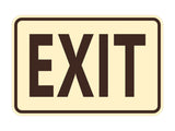 Signs ByLITA Classic Framed Exit Sign