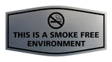 Signs ByLITA Fancy This Is A Smoke Free Environment Sign