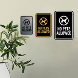 Signs ByLita Classic Framed No Pets Allowed Sign