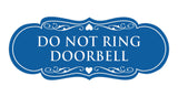 Signs ByLITA Designer Do Not Ring Doorbell Sign