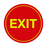 Signs ByLITA Circle Exit Sign