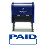 Basic Paid Self Inking Rubber Stamp