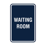Portrait Round Waiting Room Sign