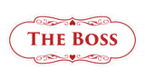 Signs ByLITA Designer The Boss Sign