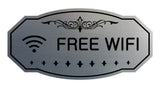 Victorian Free Wifi Sign