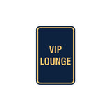 Portrait Round Vip Lounge Sign