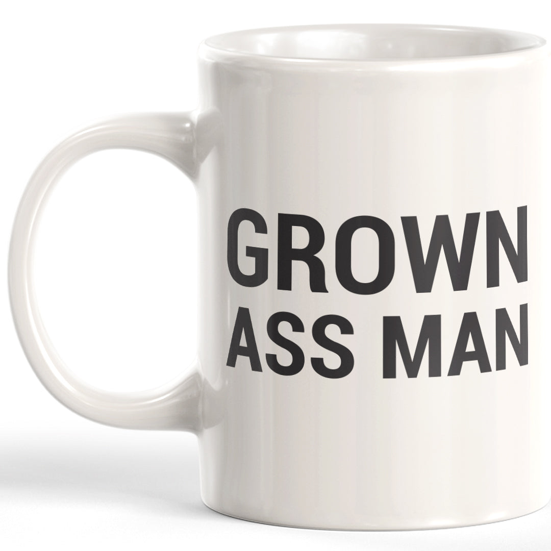 Grown Ass Man 11oz Coffee Mug - Funny Novelty Souvenir
