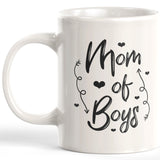 Mom Of Boys 11oz Coffee Mug - Funny Novelty Souvenir