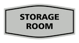 Lt Gray Signs ByLITA Fancy Storage Room Sign