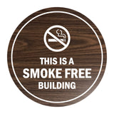Signs ByLITA Circle This is a smoke free building Sign
